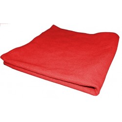 ABIO14 - Microfibre multi-surfaces picots 40 x 40  rouge