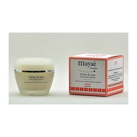 Crème de Jour Peaux Mixtes et Peaux Grasses Mayaé Crème de Jour Peaux Mixtes et Peaux Grasses Mayaé