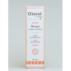 Masque purifiant hydratant Mayaé